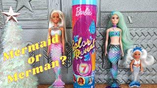 New Barbie Color Reveal Series 2 | Did I get the Mermaid or Merman? |