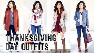 Thanksgiving Day Outfit Ideas | Fall Style Fashion Lookbook | Miss Louie