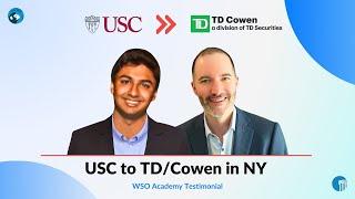 USC to TD/Cowen in NY | Chat with Samay