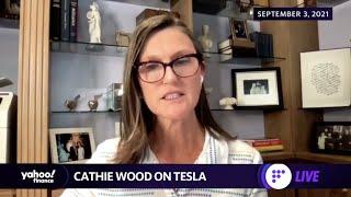 Cathie Wood unloads about $62 million of Tesla shares
