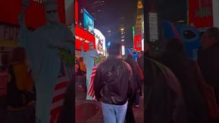 TIMES SQUARE NYC NIGHT WALKING TOUR #shorts #newyork #walkingtour #pov