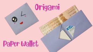 How to Make a Paper Wallet | Origami Wallet | Easy Origami For Kids