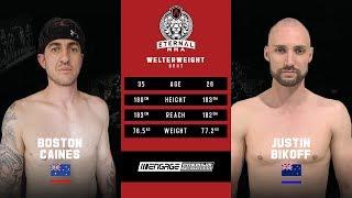 ETERNAL MMA 49 - BOSTON CAINES VS JUSTIN BIKOFF - MMA FIGHT VIDEO