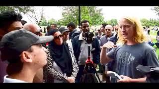 P2 - Equal Gods!? Mansur Vs American Christian | Speakers Corner | Hyde Park