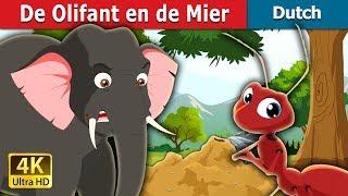 De Olifant en de Mier | Elephant And Ant Story in Dutch | Dutch Fairy Tales