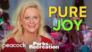 Leslie Knope being Joy in human form for 10 minutes straight | Parks and Recreation