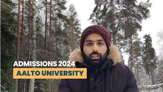 Master's Admissions in Finland  | Aalto University