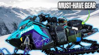 The Snowmobile Gear I Use EVERY RIDE - Mountain Sledding