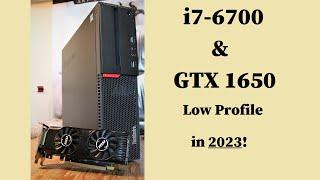 GTX 1650 & i7-6700 SFF Gaming in 2023!  ThinkCentre M900 Upgrades w/ 210W Power Supply