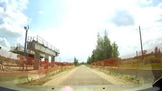 Строительство участка М5 Ульянино-Непецино. ПК96, 06-06-2020