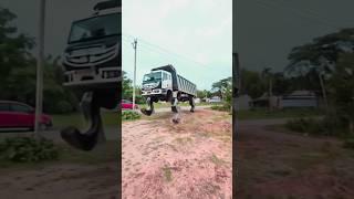 Ashok leyland 4825.TN dumper 16Chakka Dumper Walking funny video #sujal13 #aivideo #ai #aiediting
