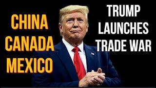 CHINA USA CANADA MEXICO Trade War