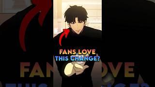Solo Leveling Fans React to This Huge Anime Change! #sololeveling #shorts