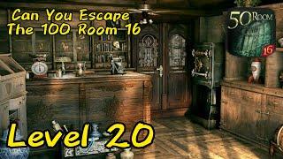 Can You Escape The 100 Room 16 Level 20 Walkthrough