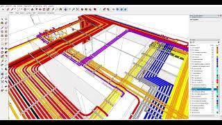 Проект электрики в Скетчап.