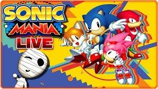 Sonic Mania  Werde ich durch-speeden oder es mies versauen? #1 - Livestream