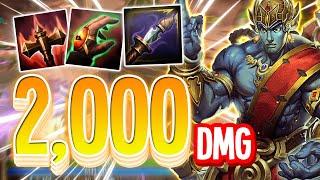 This Build Makes Rama's Ult do 2,000 DAMAGE in SMITE!