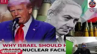 Trump mande Benjamin Netanyahu pou atake centre Nikleyè peyi Iran