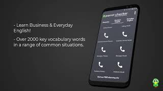 Free English Pronunciation App - Parrot Checker