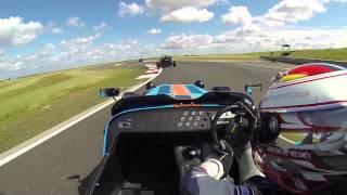 Caterham R500 vs Ariel Atom(s) Track Battle at Bedford Autodrome