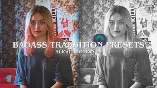 Badass Transition Presents + XML for Alight Motion | (Part #1)