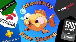 Monthly Free Games for April 2021 - 26 games in under 11 minutes!