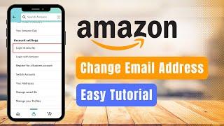 How to Change Email in Amazon Account !