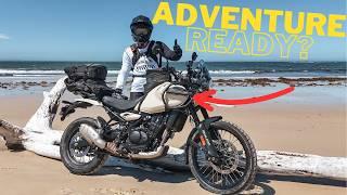 The Royal Enfield HIMALAYAN 450! Is it a good ADVENTURE bike?