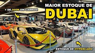 Onde os BILIONÁRIOS de DUBAI compram HYPERCARS! O Estoque insano da F1RST MOTORS em DUBAI!