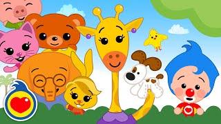 Que Levante La Mano (Sonidos de Animales)  Canciones Infantiles  Plim Plim