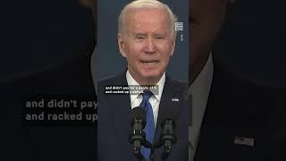 Biden Defends Student Debt Relief Against ‘Hypocritical’ Republicans
