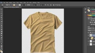 How To Change T-Shirt Color In Photoshop photoshop Tutorials