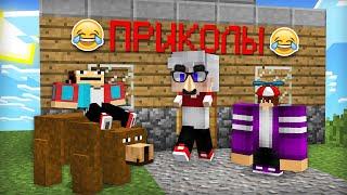 МЫ С ПИКСЕЛЕМ И ТОПОВСКИМ ОТКРЫЛИ МАГАЗИН ПРИКОЛОВ В МАЙНКРАФТ | Компот Minecraft