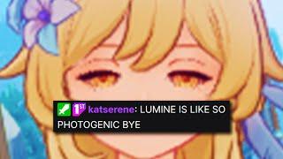 "Lumine is so photogenic"