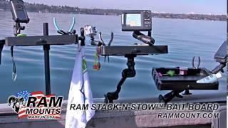 RAM Stack N Stow™ Bait Board Mounting Options