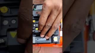 Splicing with automatic splice machine #Swift splicing #Fiber gyan