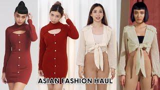 Asian Fashion Try-On Haul  *unexpected quality*