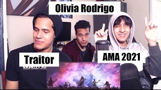 Olivia Rodrigo - traitor live AMA's 2021 (VVV Era Reaction)