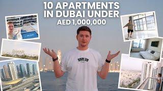 Viewing 10 Apartments in DUBAI to BUY at AED 1,000,000 in 2024!