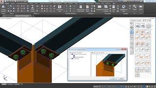 Advance Steel - Creating a Custom Connection