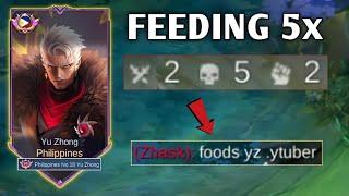 FEEDING 5x! TRASH TALKER ENEMY THINK THEY CAN EASILY WIN