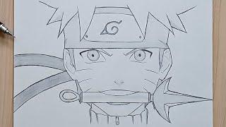 How to draw Naruto | Naruto step by step | easy