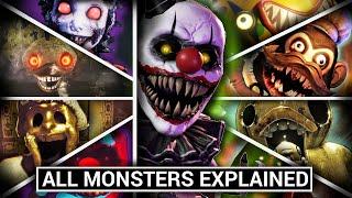 All Monsters in Dark Deception Chapter 1-3 Explained