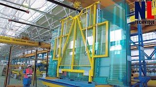 Amazing Most Durable Float Glass Manufacturing Process At Massive  Factory With Advanced Technology