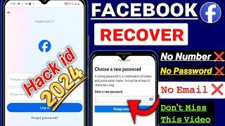 How to Recover Hacked Facebook Account  | Recover Hacked Facebook Account Whitout Email and Password