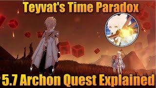 Genshin Impact 5.7 Archon Quest Explained! Teyvat's Samsara, Revival Of Khaenri'ah & Shade of Time