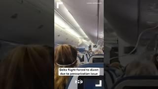 Delta flight forced to divert due to pressurization issue