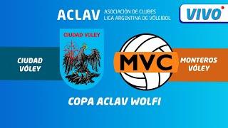 COPA ACLAV WOLFI EN VIVO PARTIDO FINAL: CIUDAD VÓLEY VS MONTEROS VÓLEY