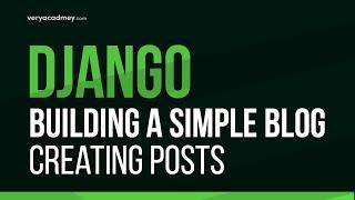 Django Project - Simple Blog App