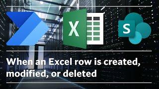 When an Excel row is created, modified, or deleted